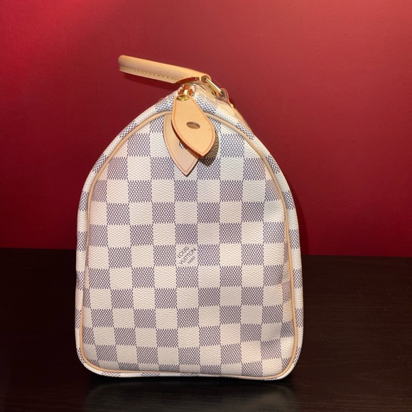 Authentic Louis Vuitton Speedy 30 NM D. Azur - Picture 2 of 9